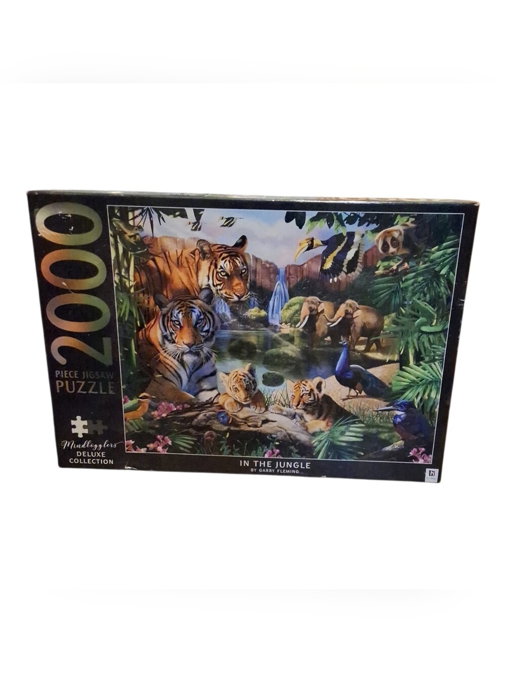 2000-Piece "In The Jungle" Jigsaw Puzzle Garry Fleming Mindbogglers